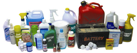 Household hazardous waste items